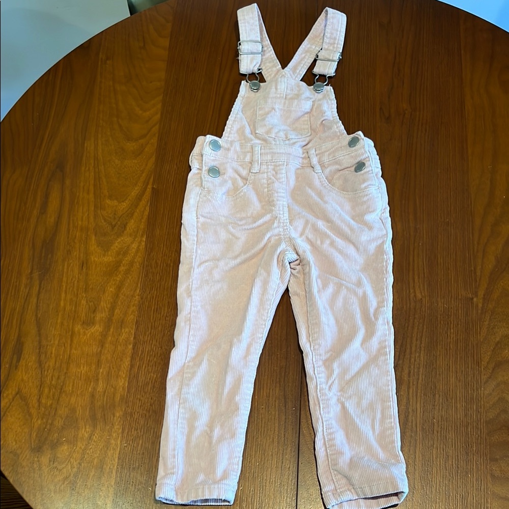 Jamie Kay- powder Pink Corduroy Overalls